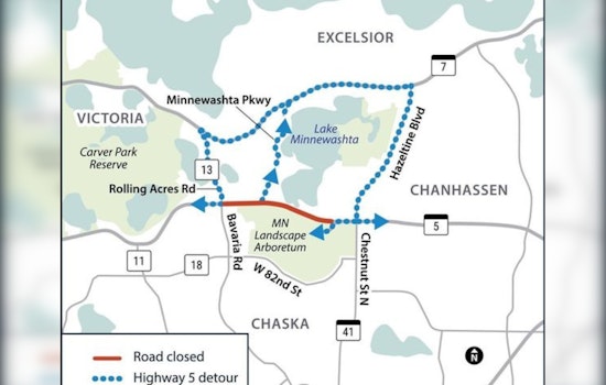 Minnesota Highway 5 Reopens Ahead of Schedule, Easing Travel in Victoria and Chanhassen