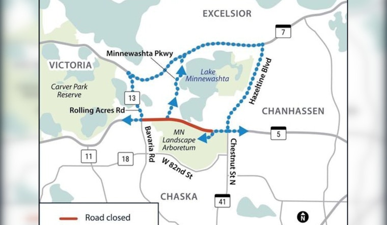 Minnesota Highway 5 Reopens Ahead of Schedule, Easing Travel in Victoria and Chanhassen
