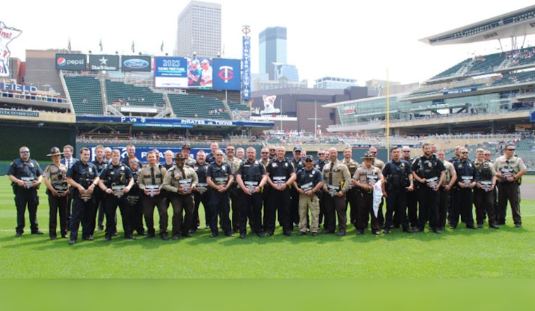 Minnesota's 'DWI Enforcer All-Stars' Honored at Twins Game for Their Role in State's Road Safety Efforts