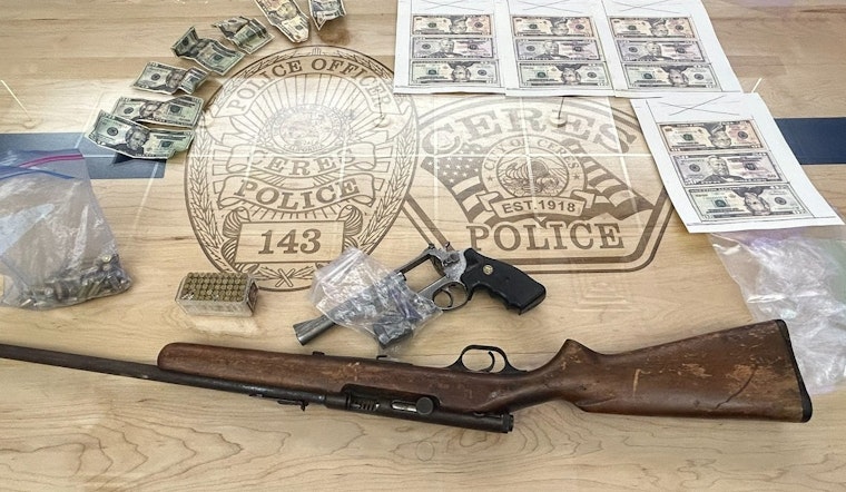 Modesto Duo Arrested in Ceres for Possession of Illegal Firearms and Counterfeit Operation After Police Chase
