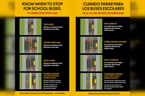 Montgomery County Ramps Up Traffic Enforcement as 160K Students Return to School