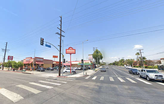 Multiple Injuries Reported After Car Strikes Pole in North Hollywood, Trapping Occupants