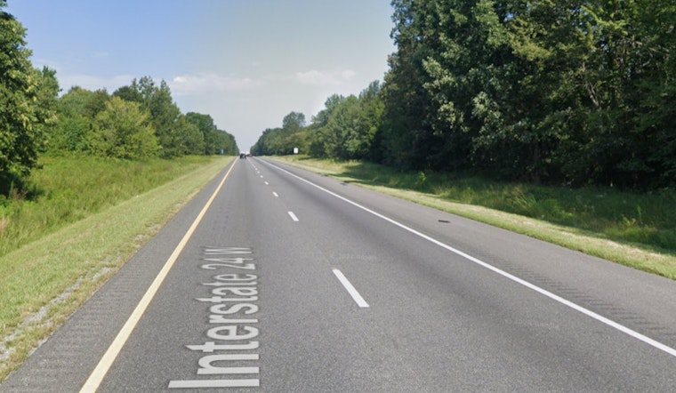 Multiple Vehicles Including Overturned Tractor-Trailer Cause I-24 Closure and Injuries Near Nashville