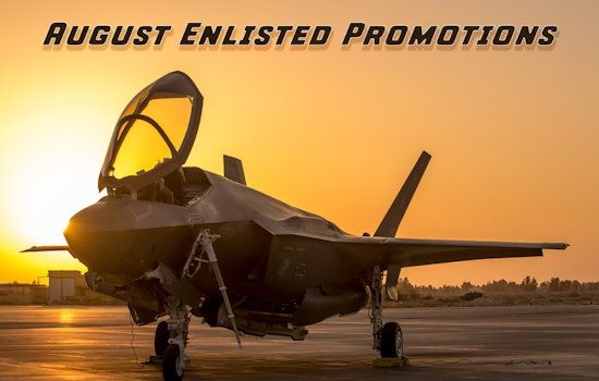 NAS JRB Fort Worth Airmen Advance in Rank, 301st Fighter Wing Commander Lauds Promotees
