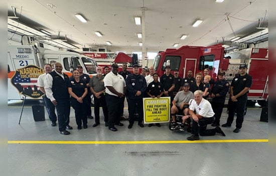 Nashville Firefighters Partner with IAFF Local 140 for Annual MDA Fill the Boot Fundraiser