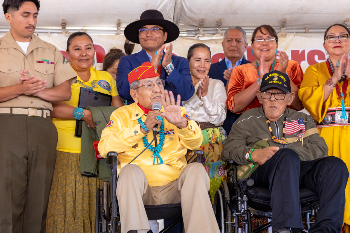 Navajo Nation Honors Last Surviving WWII Code Talkers, Declares August