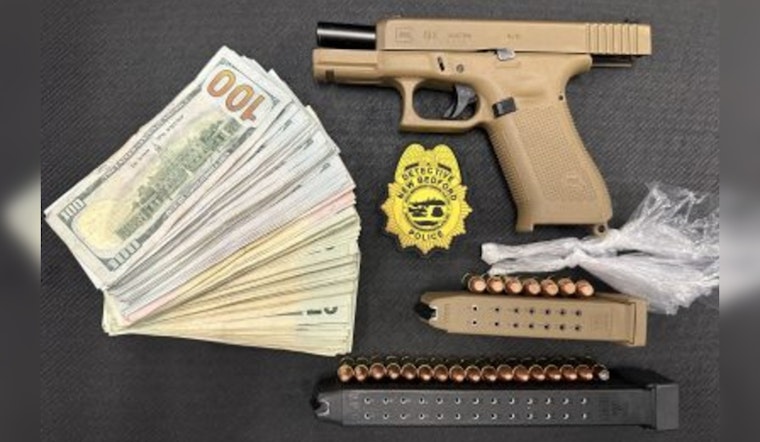 New Bedford Man Arrested in Drug Bust, Unlicensed Firearm Seized by Police
