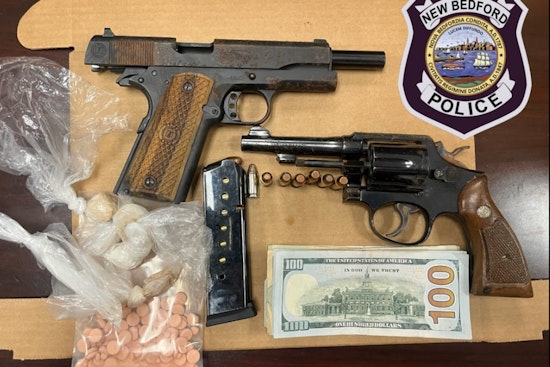 New Bedford Man, Previously Convicted for Firearms, Nabbed with Drugs and Loaded Guns in Pleasant Street Raid