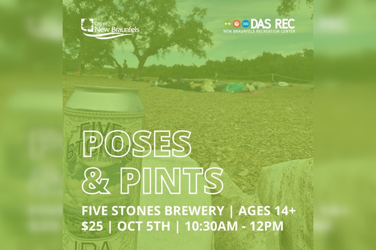 New Braunfels' 5 Stones Brewery to Host 'Poses and Pints' Yoga and Beer Event