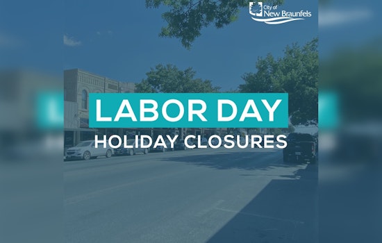 New Braunfels Announces Labor Day Facility Closures, Das Rec and Landa Park Golf Course to Remain Open