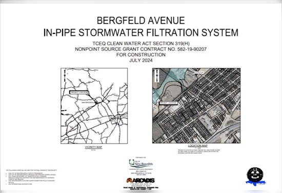 New Braunfels Invites Bids for Bergfeld Filtration System to Enhance Local Water Supply