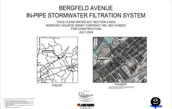 New Braunfels Invites Bids for Bergfeld Filtration System to Enhance Local Water Supply