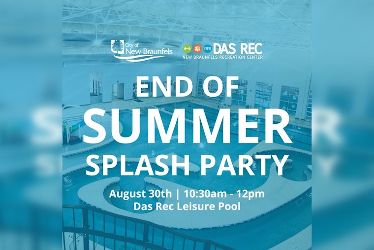 New Braunfels Invites Members to Dive into Fitness with End of Summer Aqua Fitness Party