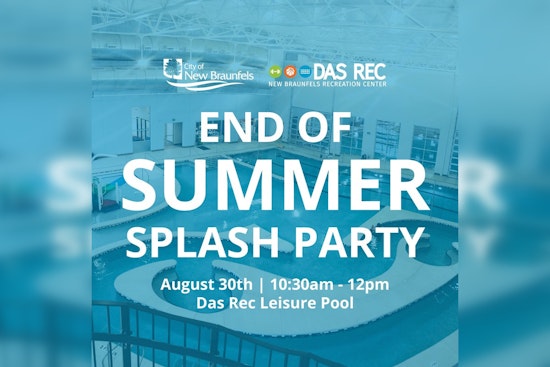 New Braunfels Invites Members to Dive into Fitness with End of Summer Aqua Fitness Party