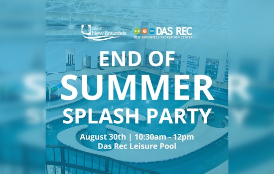 New Braunfels Invites Members to Dive into Fitness with End of Summer Aqua Fitness Party