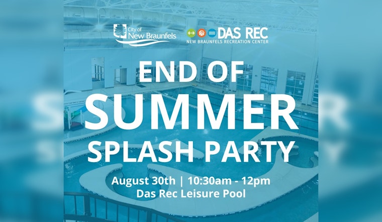 New Braunfels Invites Members to Dive into Fitness with End of Summer Aqua Fitness Party