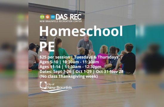 New Braunfels, Texas, Introduces PE Program for Homeschooled Children