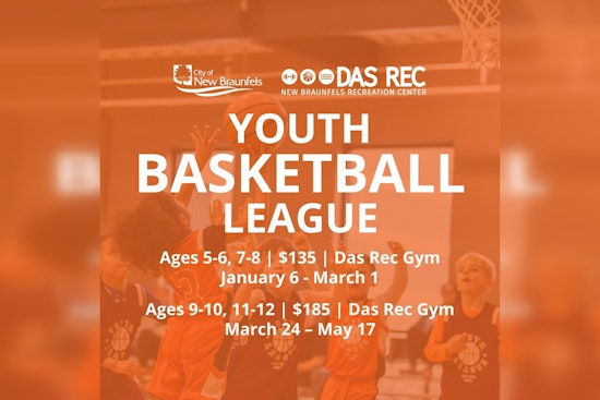 New Braunfels Youth Basketball League Tips Off, Registration Open for Aspiring Young Athletes