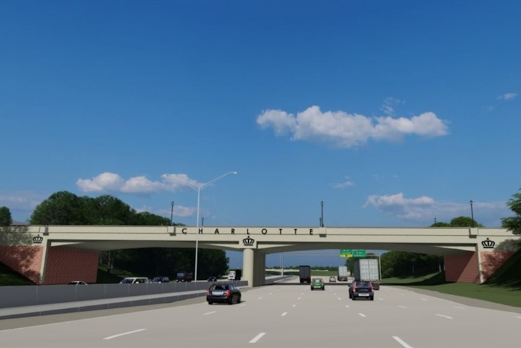 New Bridge Project on I-85 North to Ease Traffic in Charlotte's University Area