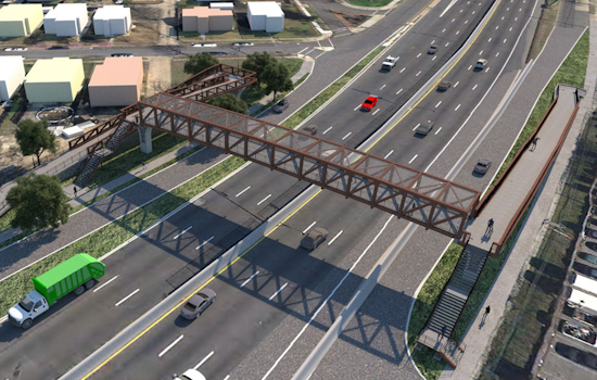 New Lane Place Pedestrian Bridge Opens Over DC-295, Linking Mayfair and Parkside Communities