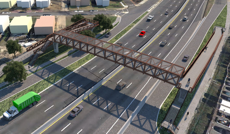 New Lane Place Pedestrian Bridge Opens Over DC-295, Linking Mayfair and Parkside Communities
