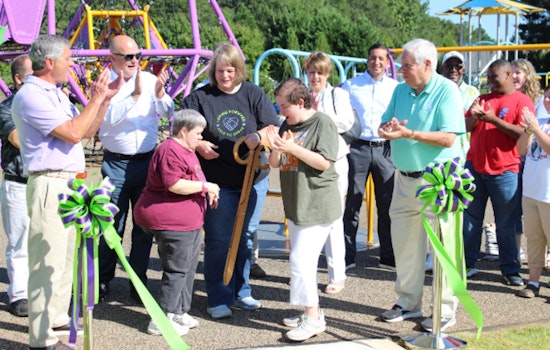 Newnan Unveils Inclusive ADA Playground at Sprayberry Park with Festive Ribbon Cutting Ceremony