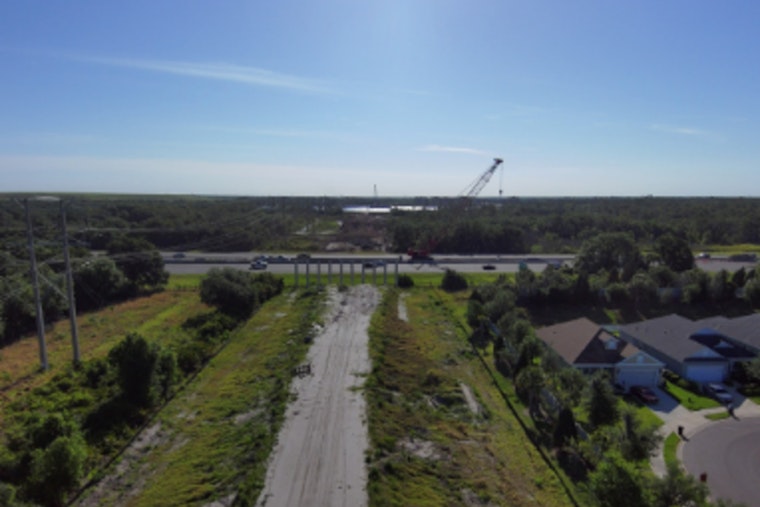 Nighttime Detours for Bay Area Drivers on I-75 as 44th Avenue East Bridge Construction Advances