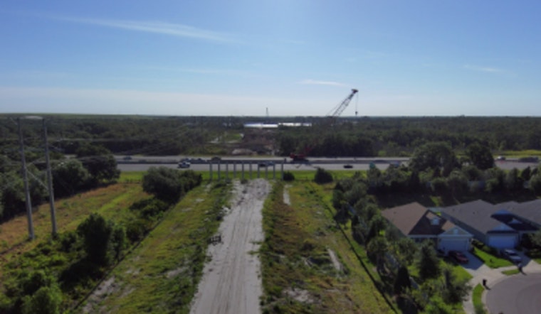 Nighttime Detours for Bay Area Drivers on I-75 as 44th Avenue East Bridge Construction Advances