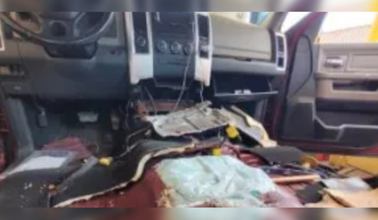 Nogales CBP Officers Thwart Massive Fentanyl Smuggling Attempt, Suspected Trafficker Detained