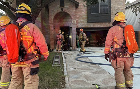 North Austin Home Engulfed in Flames Due to Unattended Cooking, Two Displaced, No Injuries Reported