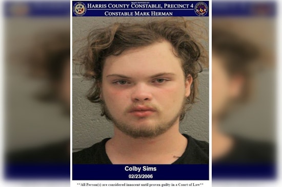 North Houston Pursuit Ends in Arrest: Colby Sims Charged with Felony Evading