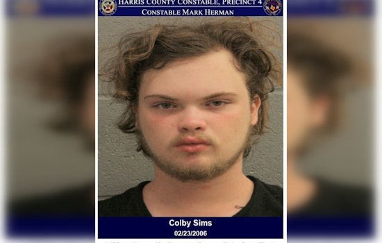 North Houston Pursuit Ends in Arrest: Colby Sims Charged with Felony Evading