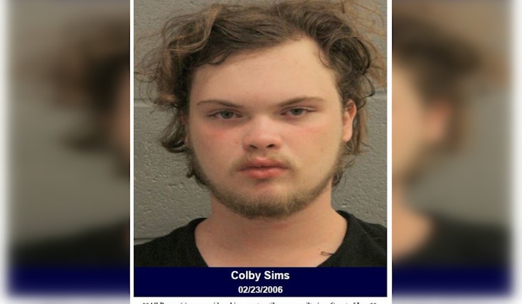 North Houston Pursuit Ends in Arrest: Colby Sims Charged with Felony Evading