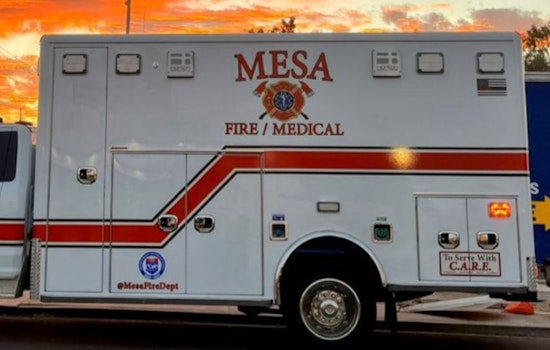 One Hospitalized for Burns After Mesa Apartment Fire, Second Suffers Smoke Inhalation