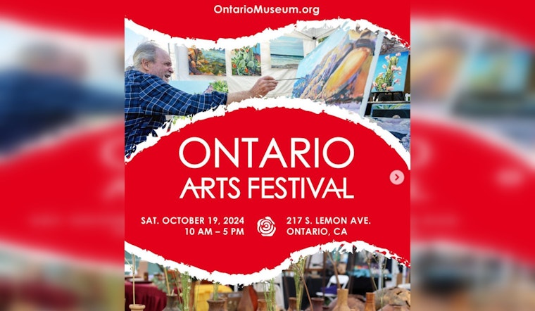 Ontario Arts Festival to Enliven Downtown with Art, Jazz, and Street Food Extravaganza on October 19