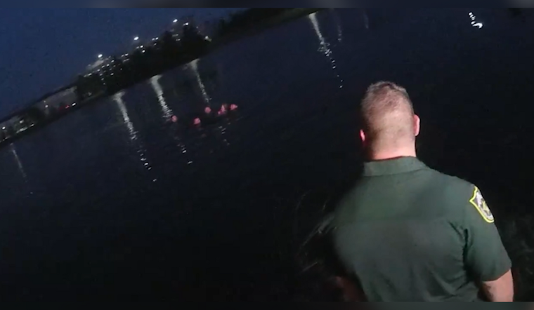 Orange County Deputies Rescue Woman from Submerged Vehicle in Nighttime Lake Plunge