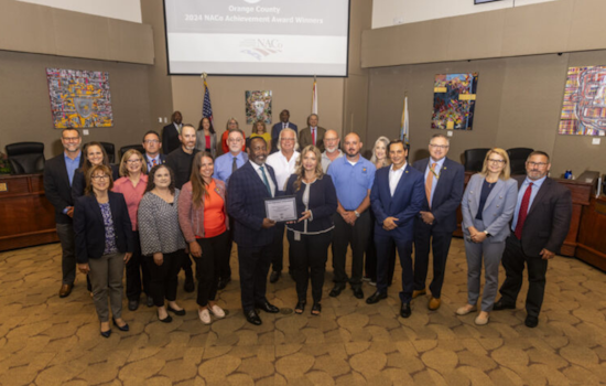 Orange County Honored with 15 NACo Achievement Awards for Innovative Public Service Programs