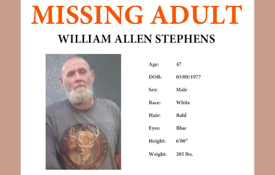 Orange County Sheriff's Office Seeks Public Help to Locate Missing Winter Garden Man, William Allen Stephens
