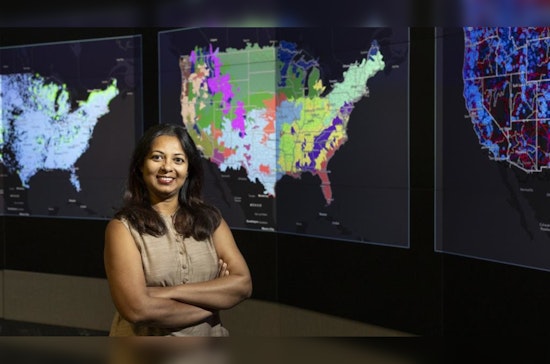 ORNL's Debjani Singh Innovates at Hub of Data Science and Water Resources Sustainability
