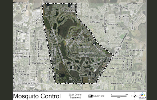 Osceola County Launches Drone Offensive Against Mosquitoes in Buenaventura Lakes Wetlands