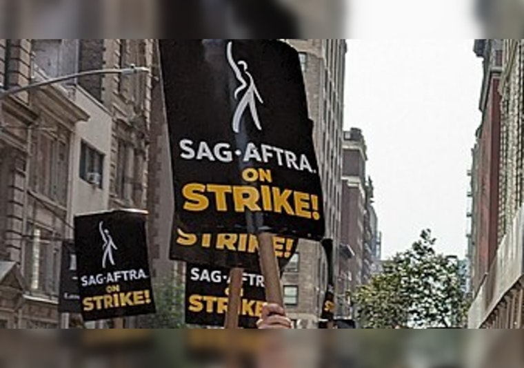 Over 300 SAG-AFTRA Members Demand AI Protections Amid Hollywood Protests