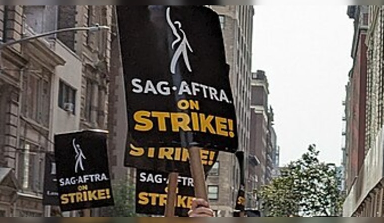 Over 300 SAG-AFTRA Members Demand AI Protections Amid Hollywood Protests