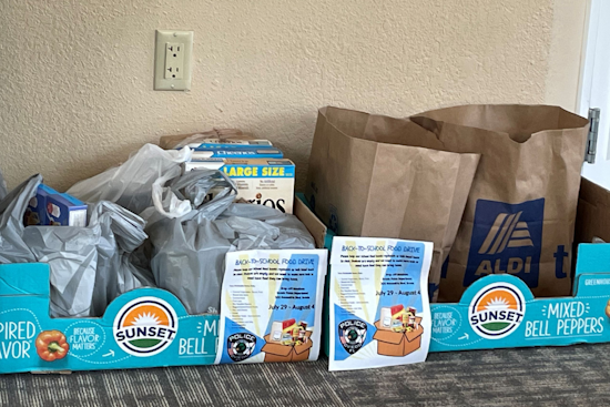 Oviedo Police Department Hosts Week-Long Food Drive to Support Local School Pantries