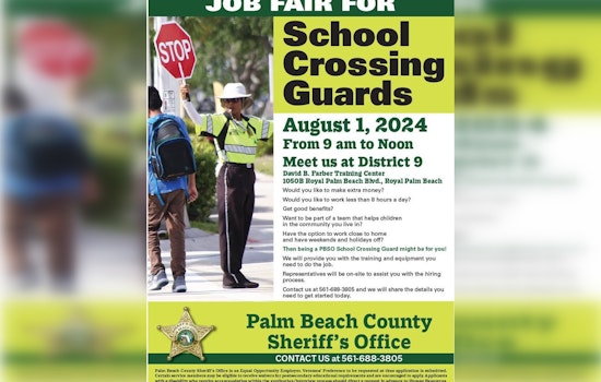 Palm Beach County Sheriff's Office Seeks School Crossing Guards to Bolster Student Safety