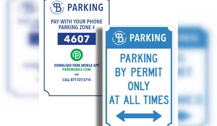 Palm Beach Introduces New Residential Parking Regulations, Rollout Set Through October