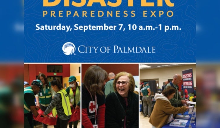 Palmdale to Host Disaster Preparedness Expo to Equip Residents With Emergency Skills and Gear