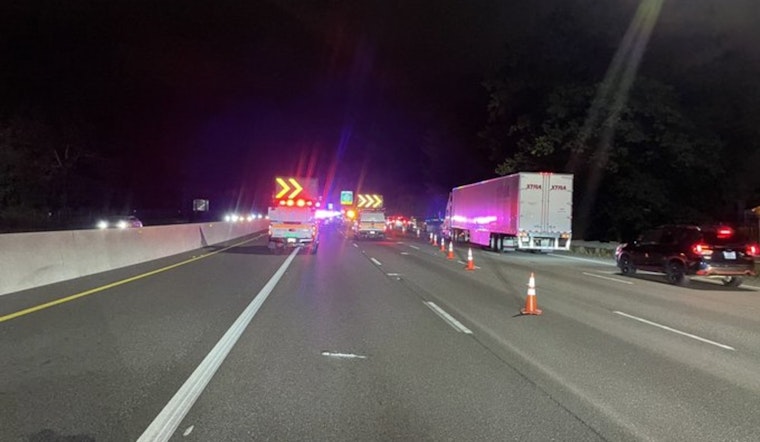 Pedestrian Fatally Struck on I-5 Near JBLM in Late Night Collision