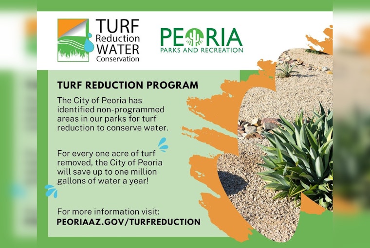 Peoria Embarks on Eco-Friendly Park Transformation, Swapping Grass for Drought-Tolerant Landscaping