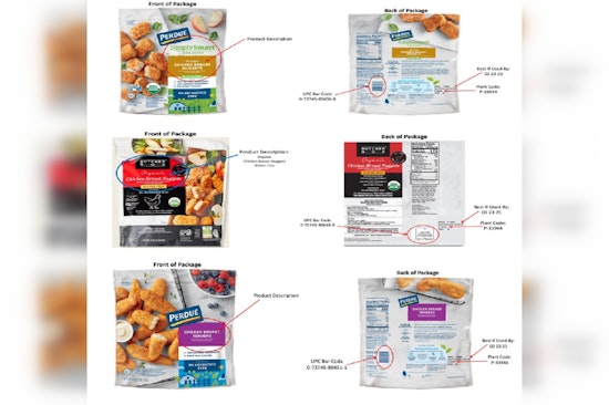 Perdue Foods Issues Nationwide Recall of 167,000 Pounds of Frozen Chicken Due to Metal Contamination Risk