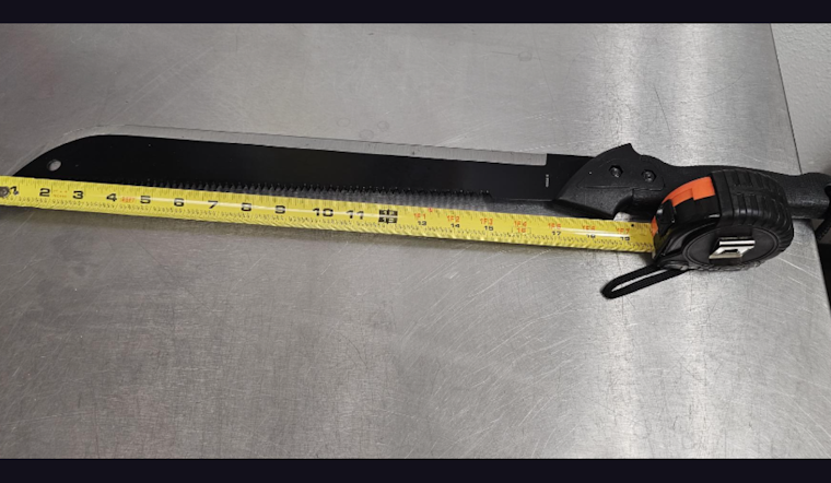 Petaluma Woman Accused of Assault with a Deadly Weapon Following Machete Chase